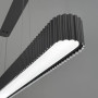 Изображение Видовжена люстра у сірому рельєфному корпусі 120 см ИМ Light-Deco 3 