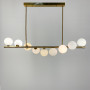 Зображення Люстра підвісна Light House LNF-17436/9 AB+WT латунь з білими плафонами (цоколь G9) ИМ Light-Deco 3 