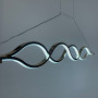 Зображення Сучасна золота люстра Waterlines у двох розмірах ИМ Light-Deco 3 