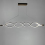 Изображение Сучасна золота люстра Waterlines у двох розмірах ИМ Light-Deco 2 
