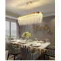 Зображення Видовжена розкішна дизайнерська люстра ИМ Light-Deco 6 