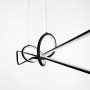 Зображення Люстра підвісна ЛЕД Light House LNF-17386 78W 100 см чорна ИМ Light-Deco 4 