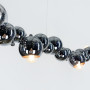 Зображення Люстра Smoke​​​​​​​ Bubble у хромованому каркасі 100 см ИМ Light-Deco 1 