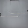 Изображение Чорна лінійна LED люстра з 2-а лініями 110 см (2 по 75 см) ИМ Light-Deco 4 