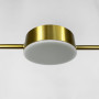 Изображение Видовджена латунна люстра LUMINA LUX ИМ Light-Deco 1 