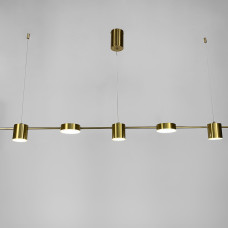 Видовджена латунна люстра LUMINA LUX