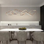 Зображення Ефектна видовжена латунна люстра у корпусі 150 см ИМ Light-Deco 1 
