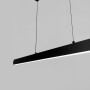Зображення Чорний лінійний LED світильник у корпусі 120 см ИМ Light-Deco 1 