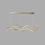 Зображення Ефектна видовжена латунна люстра у корпусі 150 см ИМ Light-Deco 