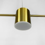 Изображение Видовджена латунна люстра LUMINA LUX ИМ Light-Deco 5 