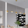 Изображение Видовджена латунна люстра LUMINA LUX ИМ Light-Deco 4 