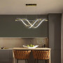 Изображение Люстра видовжена у золотому корпусі 100 см ИМ Light-Deco 6 