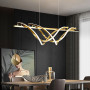 Зображення Люстра видовжена у золотому корпусі 150 см ИМ Light-Deco 3 