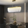 Зображення Видовжена розкішна латунна люстра 100 см ИМ Light-Deco 1 