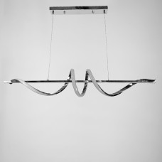 Люстра підвісна ЛЕД Light House LNF-17385 70W 100см CR хром