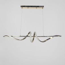 Люстра підвісна ЛЕД Light House LNF-17385 70W 100см GD золота