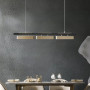 Зображення Видовжений світильник на 3 латунних модулі довжиною 140 см ИМ Light-Deco 6 