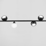Зображення Видовжена підвісна люстра SIMPLE у чорному каркасі 120 см ИМ Light-Deco 1 