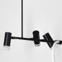 Изображение Стильна видовжена LED люстра із трьома спотами довжиною 180 см ИМ Light-Deco 3 