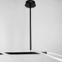 Изображение Чорна видовжена люстра ELISION з гнучкою LED стрічкою 150 см ИМ Light-Deco 2 
