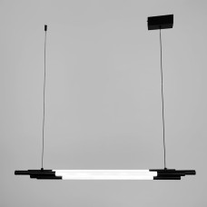 Чорний трубчастий LED світильник у корпусі 90 см Чорний трубчастий LED світильник у корпусі 90 см