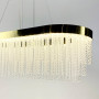 Зображення Видовжена розкішна латунна люстра 120 см ИМ Light-Deco 