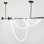 Изображение Стильна видовжена LED люстра із трьома спотами довжиною 180 см ИМ Light-Deco 2 