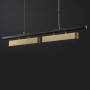 Изображение Видовжений світильник на 2 латунних модулі довжиною 100 см ИМ Light-Deco 3 