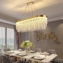 Зображення Видовжена розкішна латунна люстра 120 см ИМ Light-Deco 1 