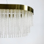 Зображення Видовжена розкішна латунна люстра 120 см ИМ Light-Deco 2 