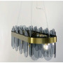 Изображение Видовжена люстра з скляними пластинами графіт ИМ Light-Deco 4 