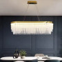 Зображення Видовжена розкішна латунна люстра 120 см ИМ Light-Deco 3 