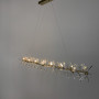 Изображение Видовжена дизайнерська люстра з кристалами ИМ Light-Deco 