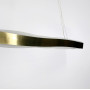 Зображення Дизайнерська видовжена люстра у латунному каркасі 120 см ИМ Light-Deco 1 