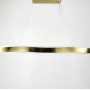 Зображення Дизайнерська видовжена люстра у латунному каркасі 120 см ИМ Light-Deco 4 