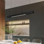 Изображение Лінійний LED світильник у чорному корпусі 120 см ИМ Light-Deco 5 