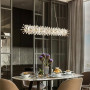 Изображение Видовжена дизайнерська люстра з кристалами ИМ Light-Deco 9 