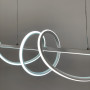 Изображение Скандинавська LED люстра у білому корпусі в 2-х розмірах ИМ Light-Deco 3 