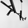 Изображение Видовжена чорна люстра LEEDS LONG з 6-ма спотами ИМ Light-Deco 1 