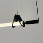 Зображення Трубчастий LED світильник із чорним корпусом 120 см ИМ Light-Deco 2 