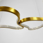 Зображення Ефектна видовжена золота люстра у корпусі 98х31 см ИМ Light-Deco 3 