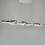 Зображення Ефектна видовжена золота люстра у корпусі 98х31 см ИМ Light-Deco 4 