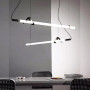 Зображення Трубчастий LED світильник із чорним корпусом 100 см ИМ Light-Deco 5 