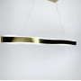 Зображення Дизайнерська видовжена люстра у латунному каркасі 100 см ИМ Light-Deco 