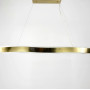 Зображення Дизайнерська видовжена люстра у латунному каркасі 100 см ИМ Light-Deco 1 