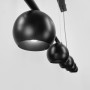 Изображение Чорна металева люстра на 5 плафонів 100 см ИМ Light-Deco 2 