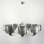 Зображення Плафонна люстра із елементами білої екошкіри ИМ Light-Deco 1 
