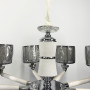 Зображення Плафонна люстра із елементами білої екошкіри ИМ Light-Deco 2 