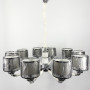 Зображення Плафонна люстра із елементами білої екошкіри ИМ Light-Deco 5 