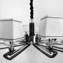 Изображение Люстра з чорною екошкірою на 10 абажурів ИМ Light-Deco 3 